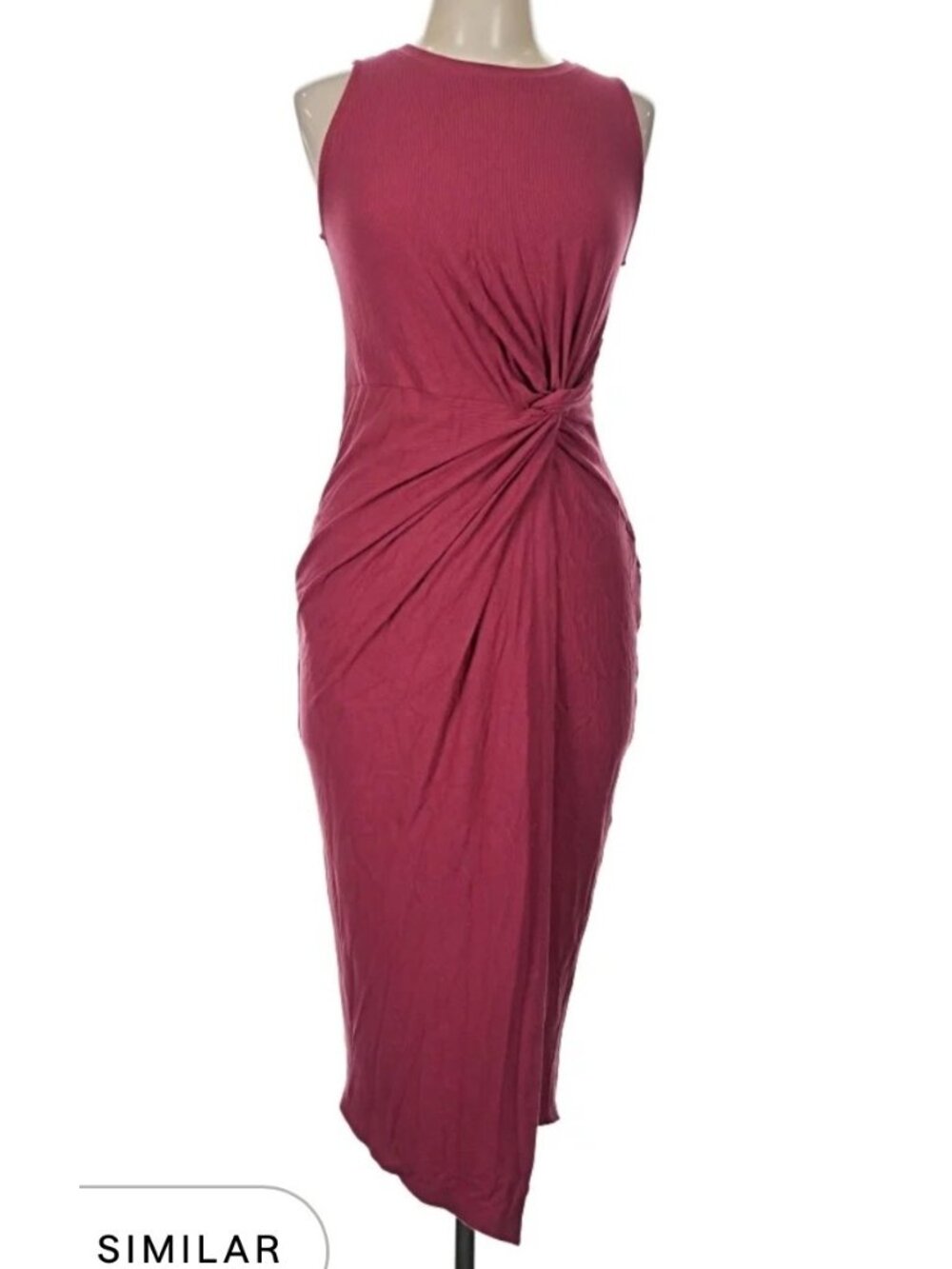 Nine Britton Ribbed Midi Dress size small new with tags